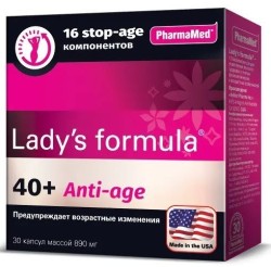 Леди'С формула Анти-Эйдж 40 + 30 шт. капс. 890 мг