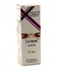 Тауфон капли глазн. 4% 15 мл