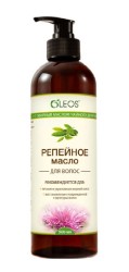 Масло для волос Oleos репейное с эфирным маслом чайного дерева 500 мл