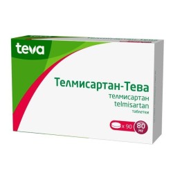 Телмисартан-Тева табл. 80 мг 90 шт.