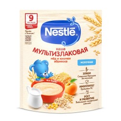 Каша молочная Nestle мультизлаковая с медом и абрикосом с 9 мес 200 г