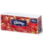 Платки носовые, Kleenex (Клинекс) 10 шт Классик клубника