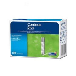 Тест-полоски Contour плюс 100 (50х2) шт.