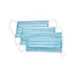 Маска медицинская одноразовая, Амелия 3 шт 3-х слойная на резинках 2400003675805