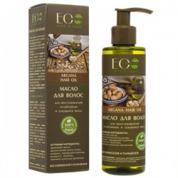 Масло для волос Ecolab аргановое для лечения ослабленных и секущихся волос 200 мл