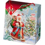 Чай, Hilltop (Хиллтоп) 50 г арт. 8083 Королевское золото Елочная игрушка сказочный Дед Мороз