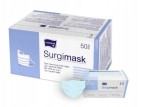 Маска медицинская одноразовая, 50 шт арт. MA-142-MM3U-007 Суржимаск хирургическая нестерильная 3-х слойная с эластичным элементом 2400003675805