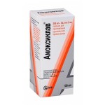 Амоксиклав, порошок для приготовления суспензии для приема внутрь 250 мг+62.5 мг/5 мл 15.8 г (100 мл) 1 шт флакон