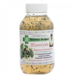 Шампунь Аптечка Агафьи микрокапсулы черная смородина 300 мл