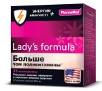 Леди'С, капсулы 955 мг 30 шт формула Больше чем поливитамины Энергия+Иммунитет